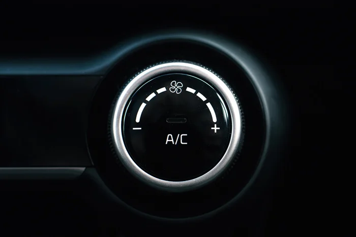Car air conditioning button.